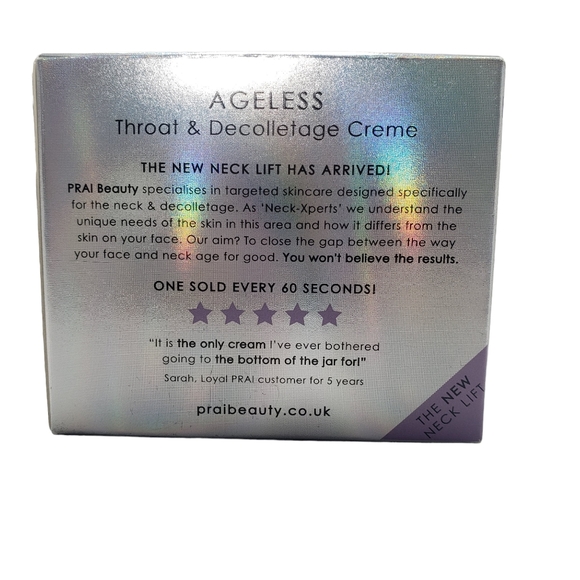 Prai Ageless Throat & Decolletage Creme 1.7 oz Firming Neck Anti-Aging Cream - Picture 4 of 9